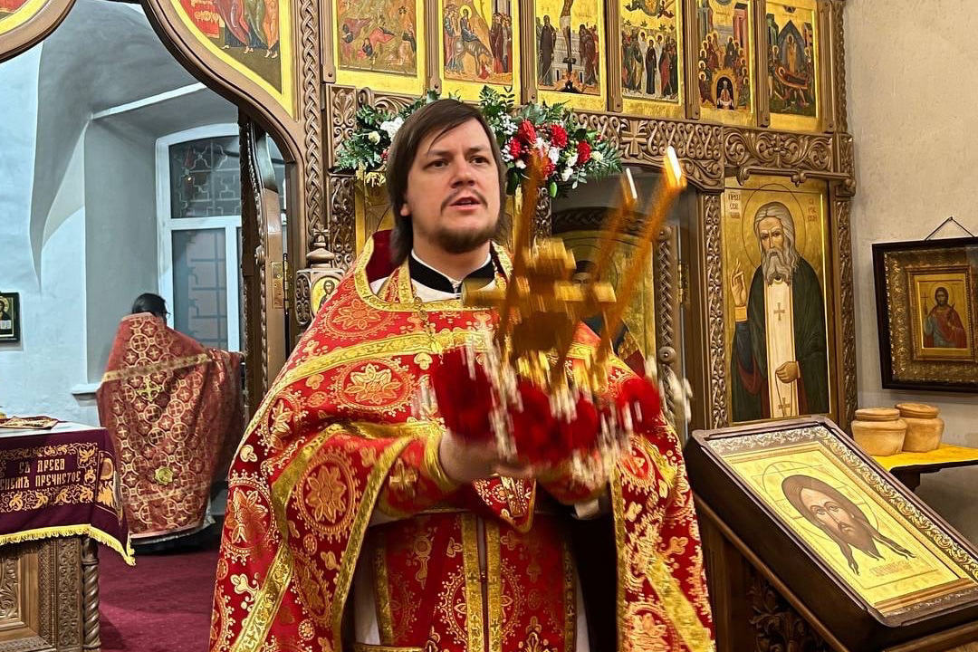 Пасхальное богослужения в Спасо-Евдокиевском храме