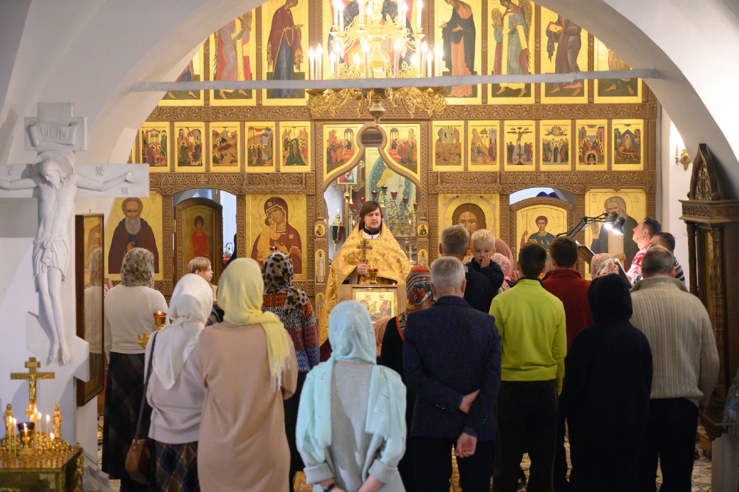 Божественная литургия в Неделю 22-ю по Пятидесятнице
