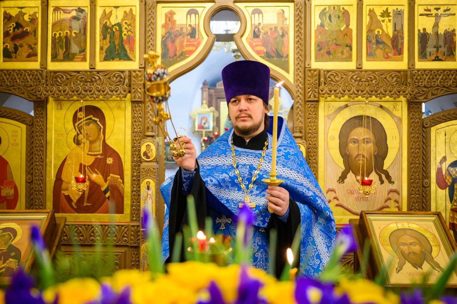 Богослужения в праздник Сретения Господня