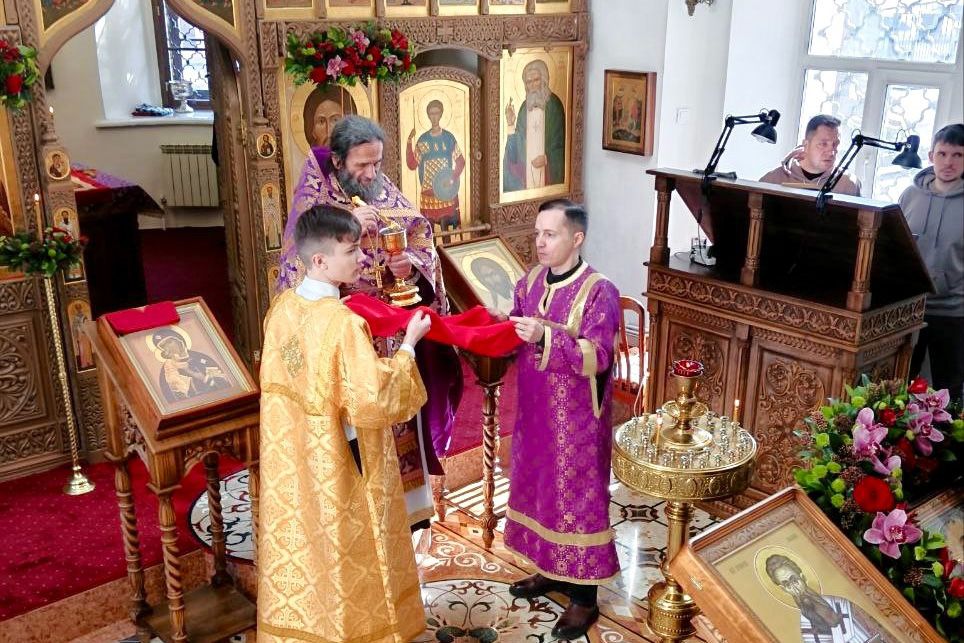 Литургия в Неделю вторую Великого поста