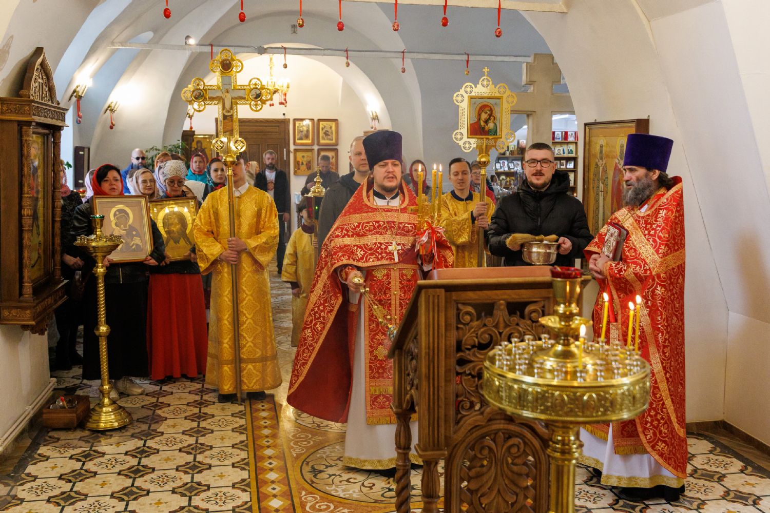 Литургия в праздник Антипасхи