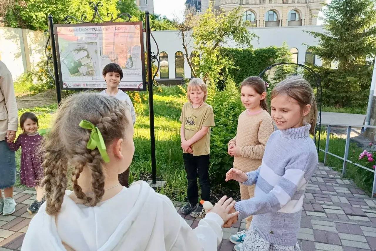 В храме стартовали детские занятия по ведению летней летописи